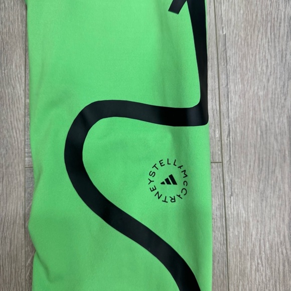 Adidas By Stella McCartney 
Truepace High-Rise Stretch Leggings Green Size S - Picture 4 of 11
